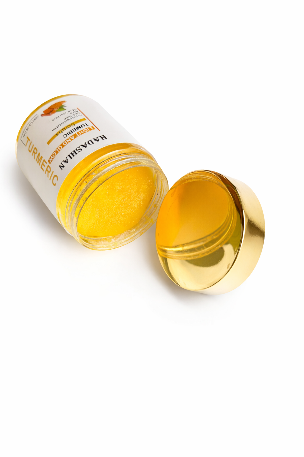 Gommage Glow au curcuma et miel