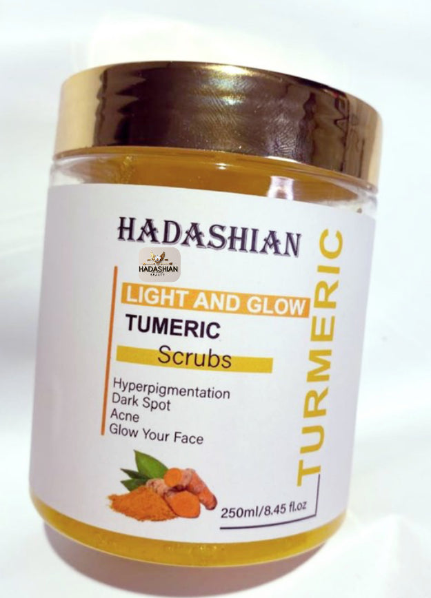 Gommage Glow au curcuma et miel