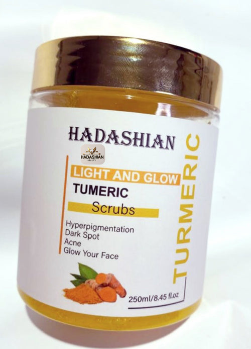 Gommage Glow au curcuma et miel