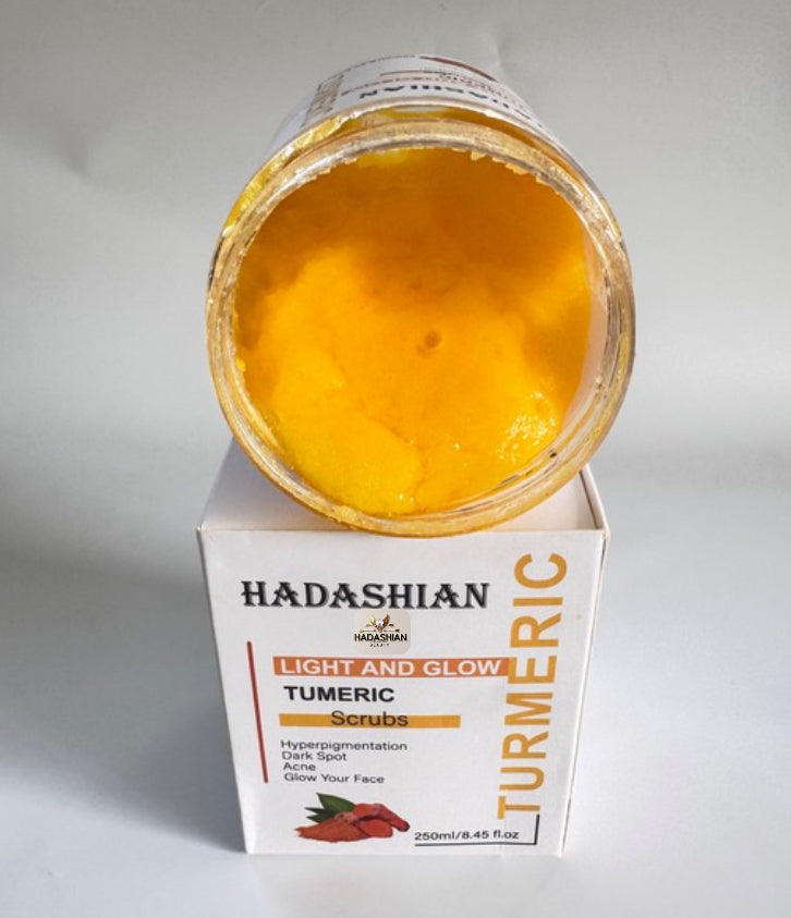 Gommage Glow au curcuma et miel